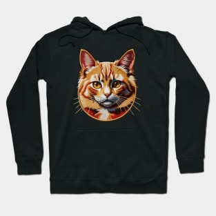 LaPerm Cat Embroidered Patch Hoodie